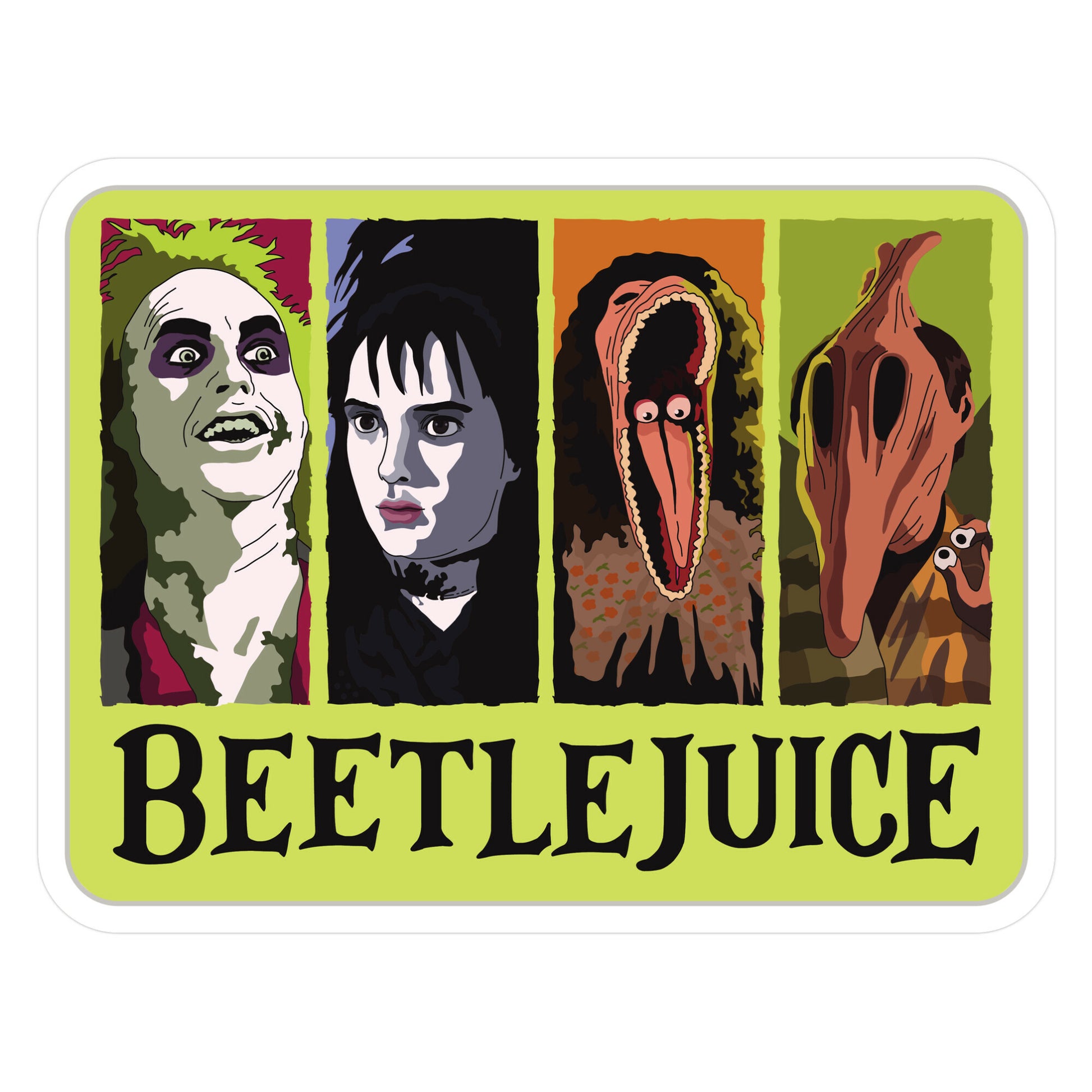 Beetlejuice Sticker