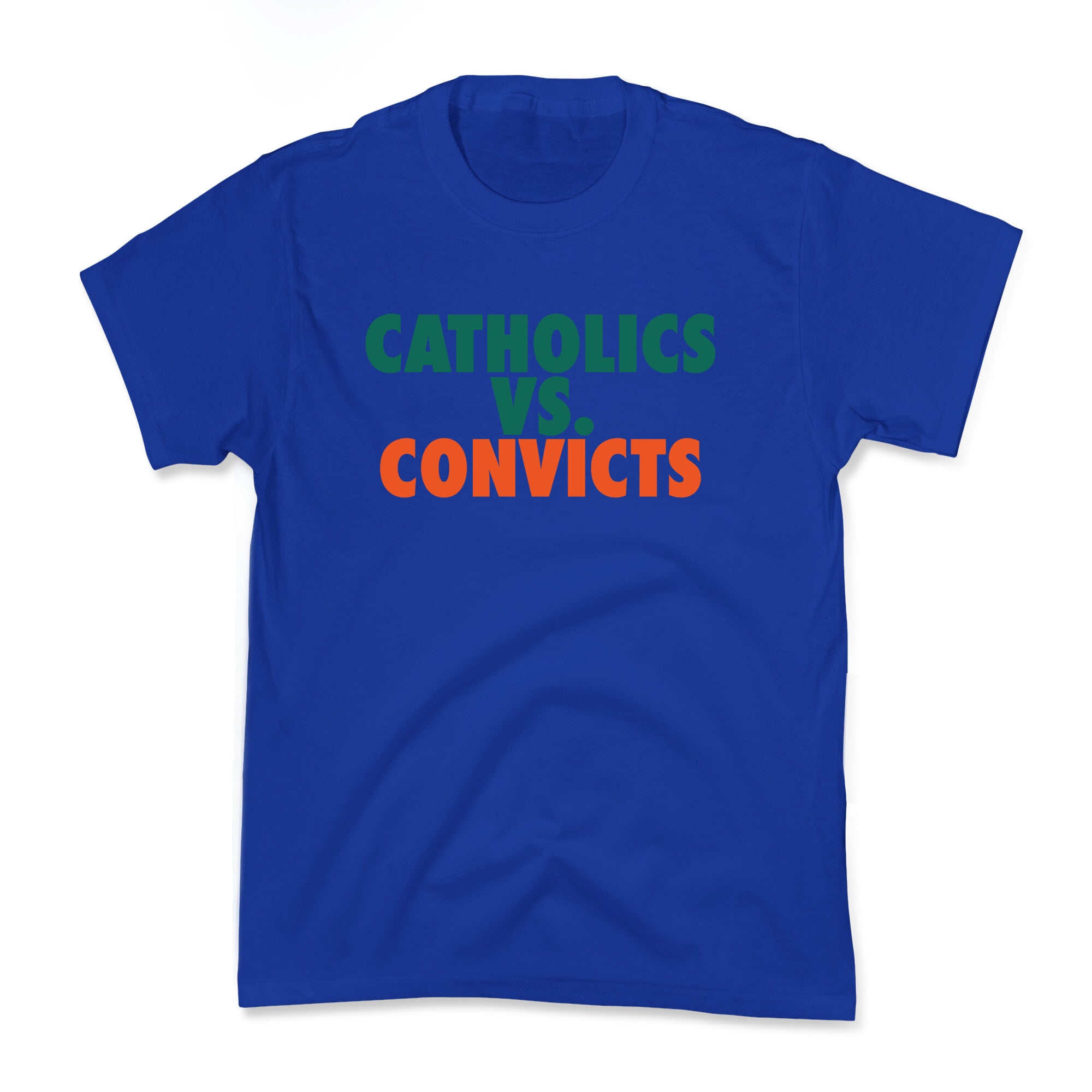 Catholics vs. Convicts Kids Tee