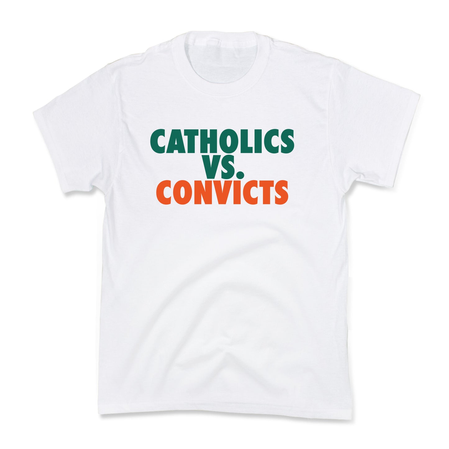 Catholics vs. Convicts Kids Tee
