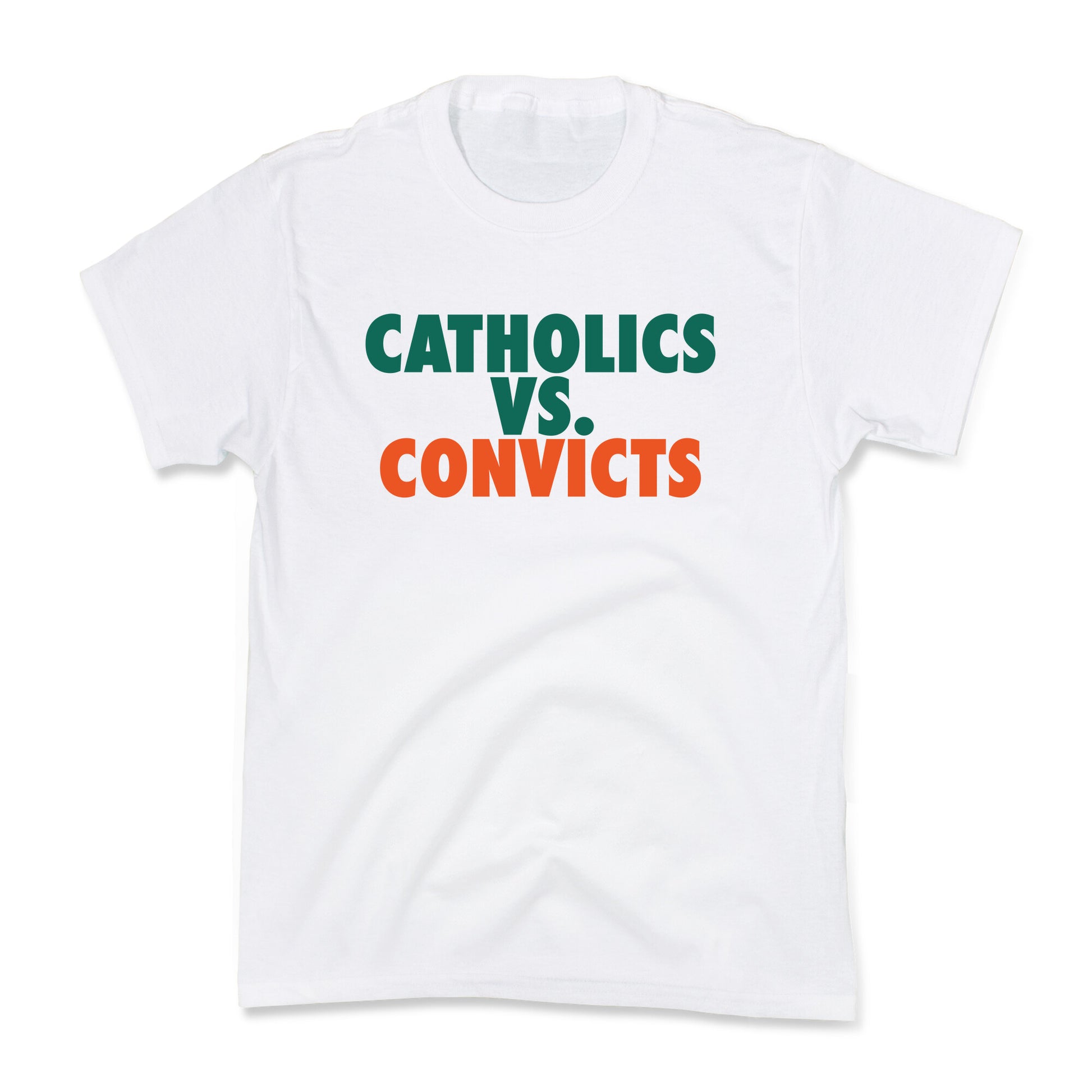 Catholics vs. Convicts Kids Tee