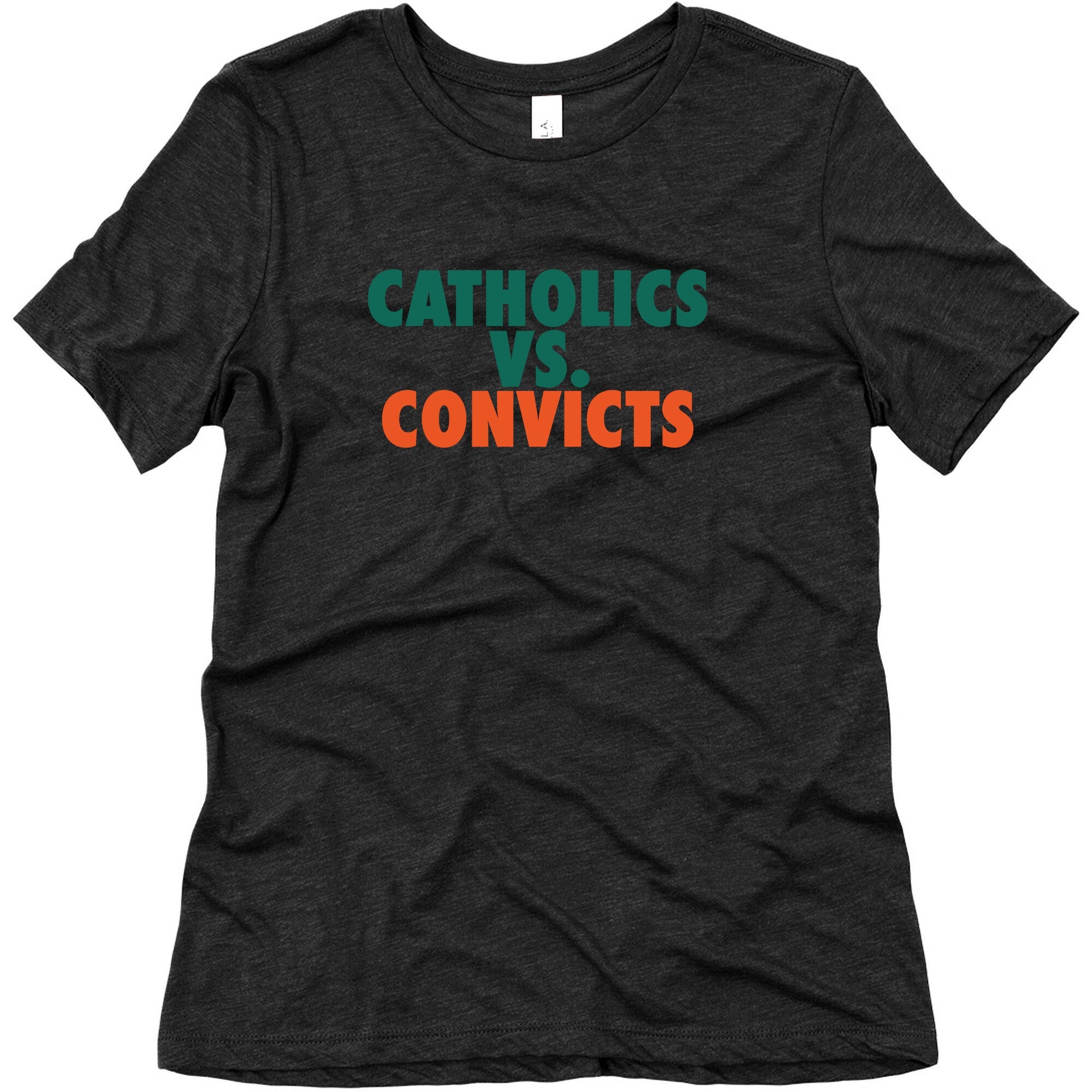 Catholics vs. Convicts Womens Triblend Tee