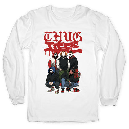 Thug Life Halloween Longsleeve Tee