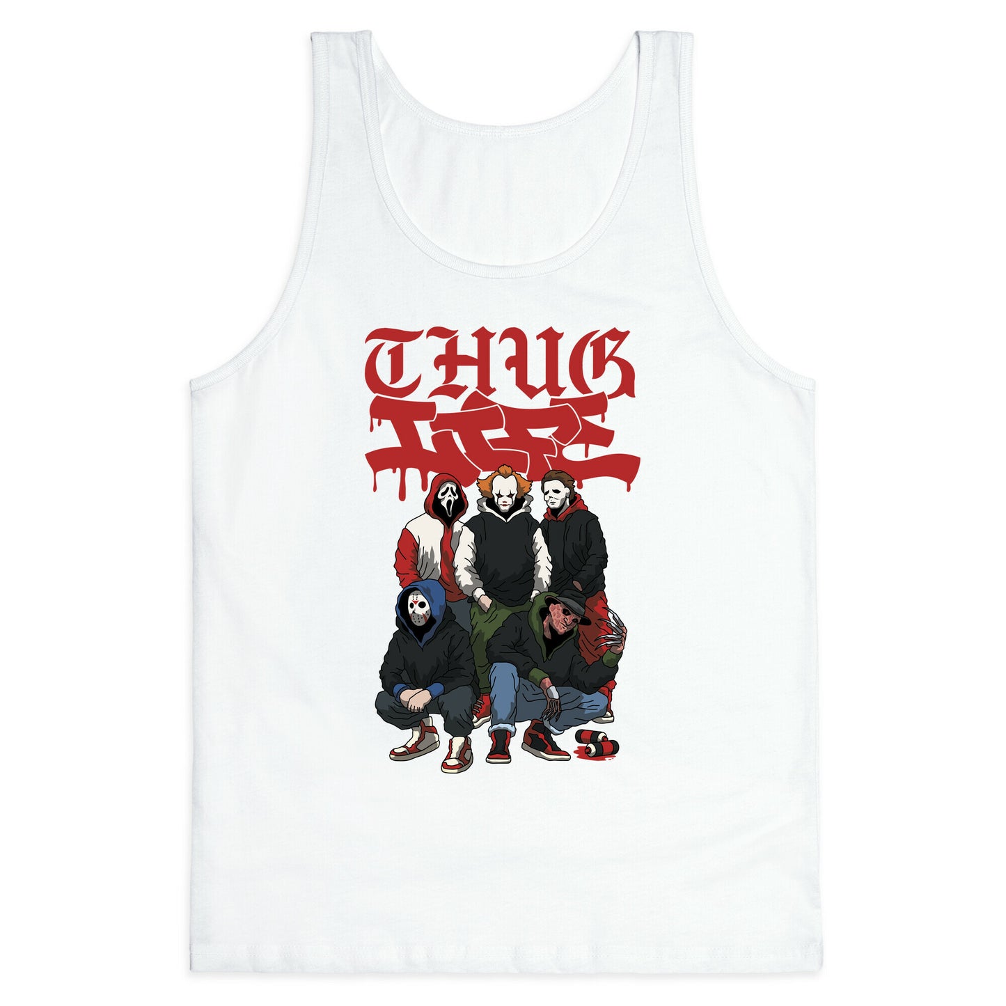 Thug Life Halloween Tank Top