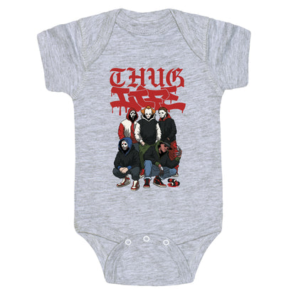Thug Life Halloween Baby One-Piece