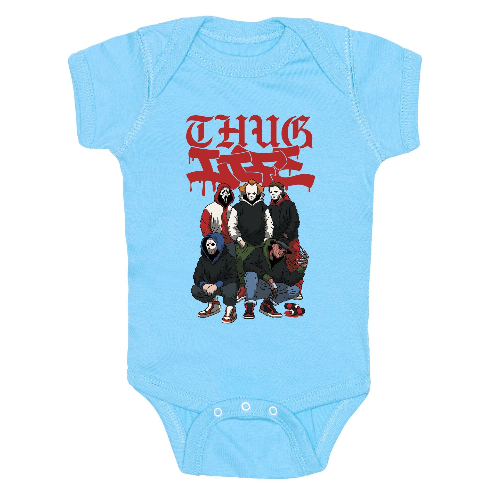 Thug Life Halloween Baby One-Piece
