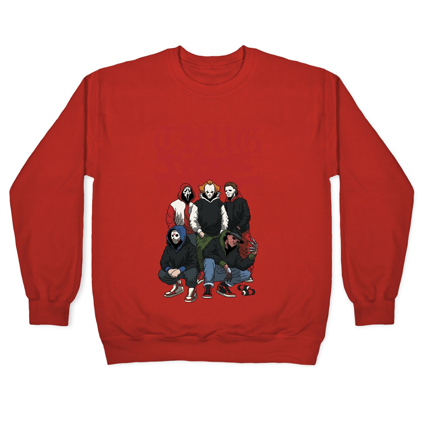 Thug Life Halloween Crewneck Sweatshirt