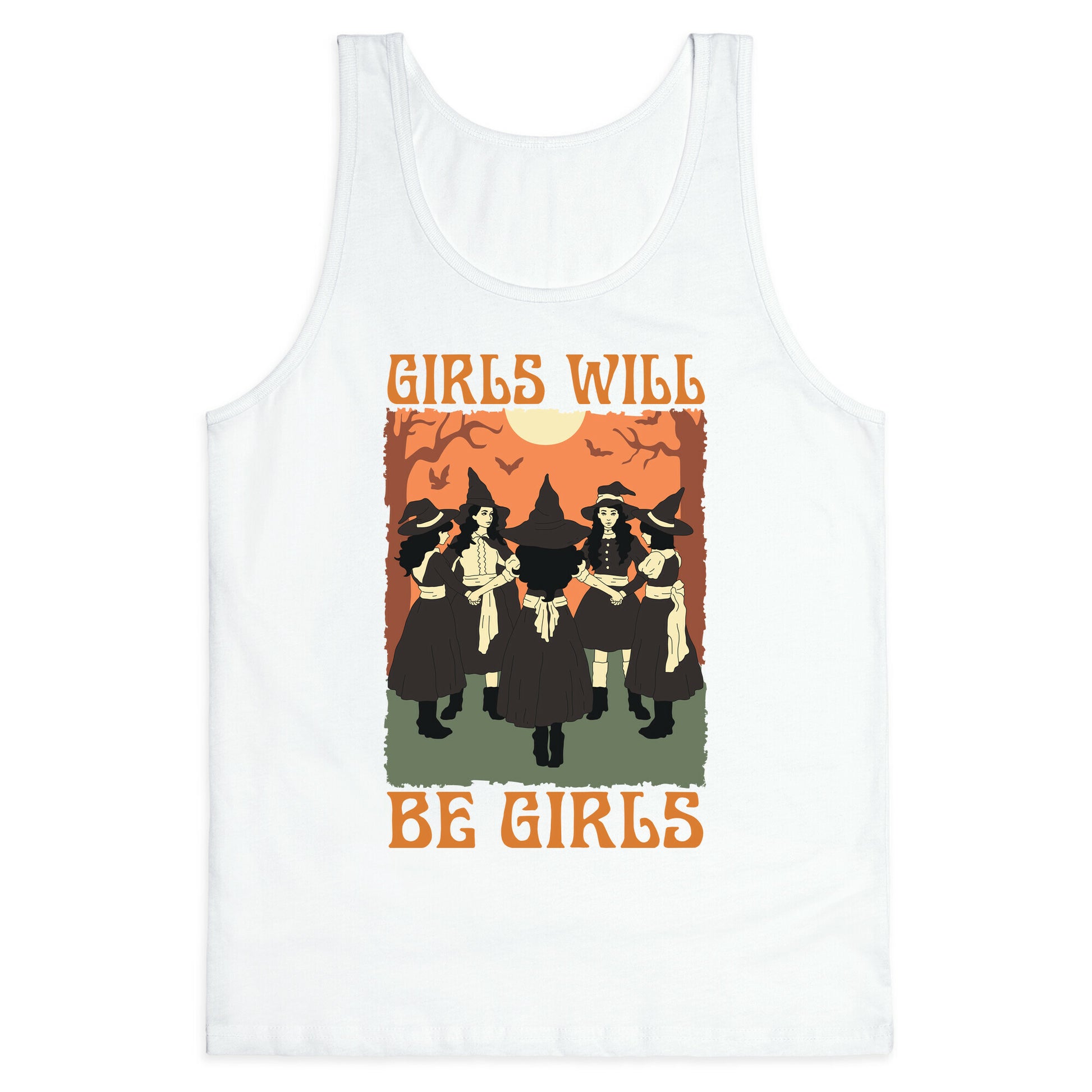 Girls Will Be Girls Witch Tank Top