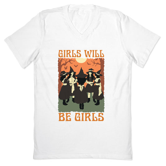 Girls Will Be Girls Witch V-Neck