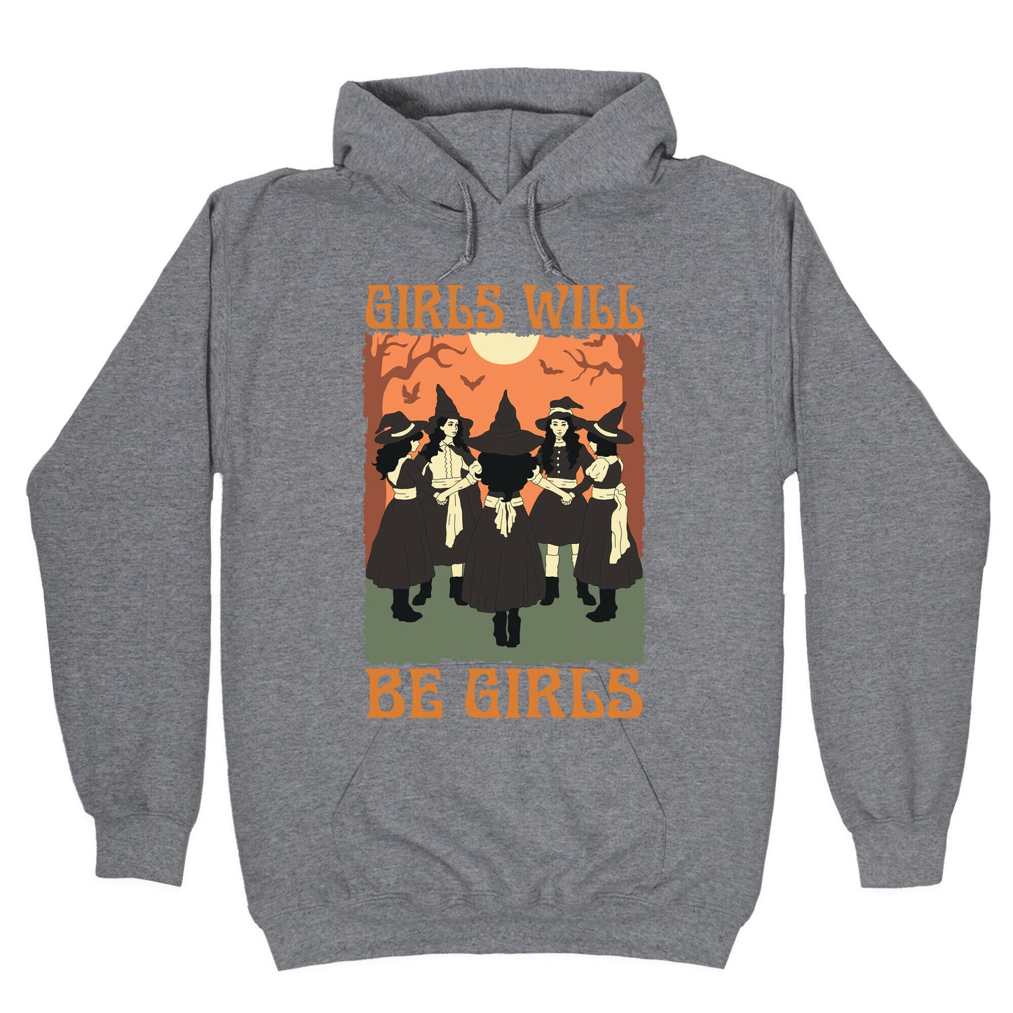 Girls Will Be Girls Witch Hoodie