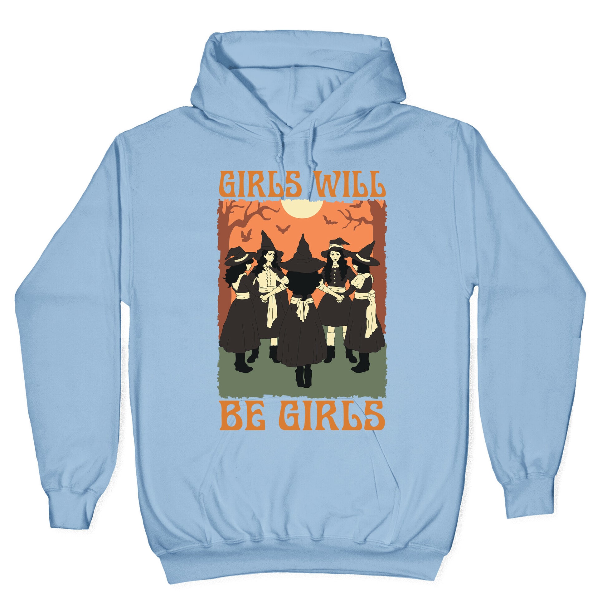 Girls Will Be Girls Witch Hoodie