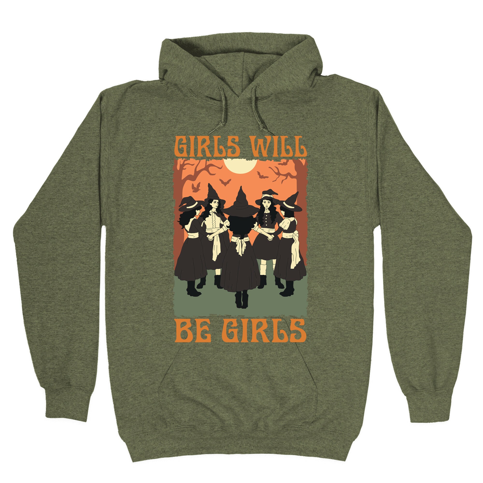 Girls Will Be Girls Witch Hoodie