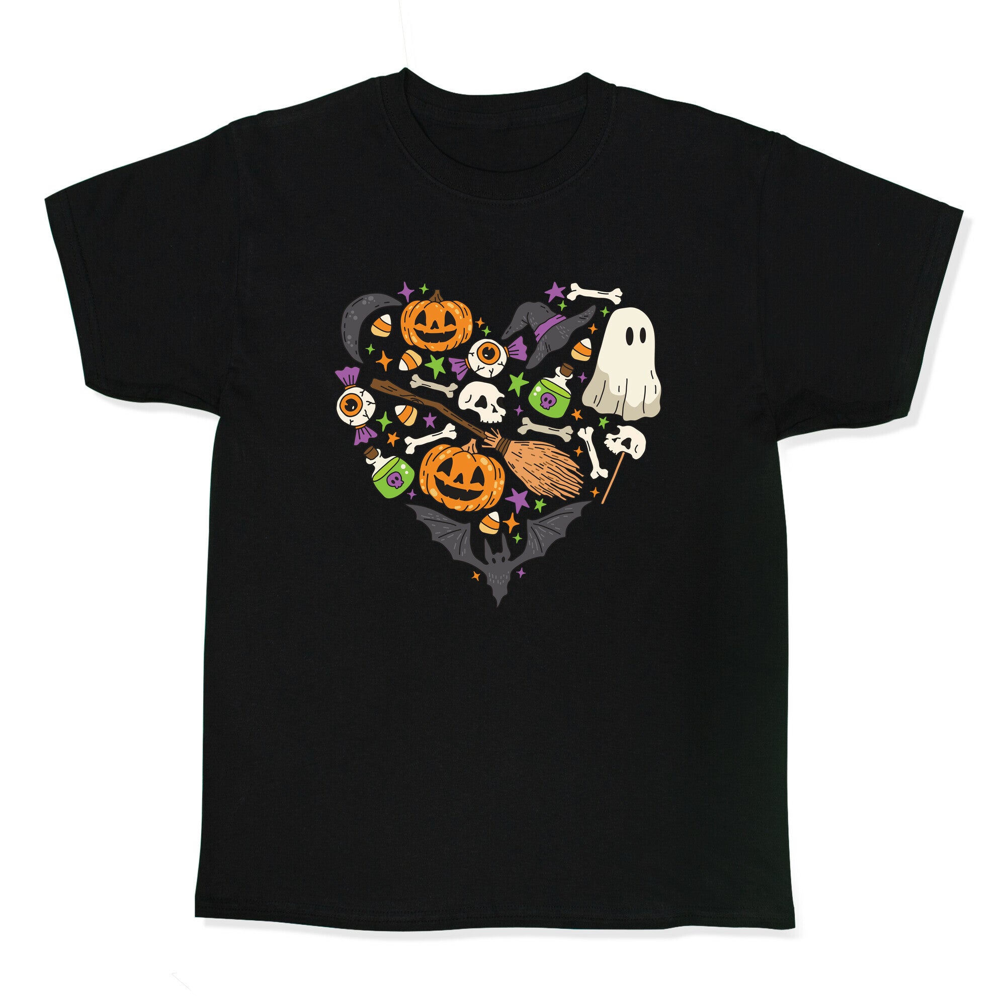 Halloween Heart Kids Tee