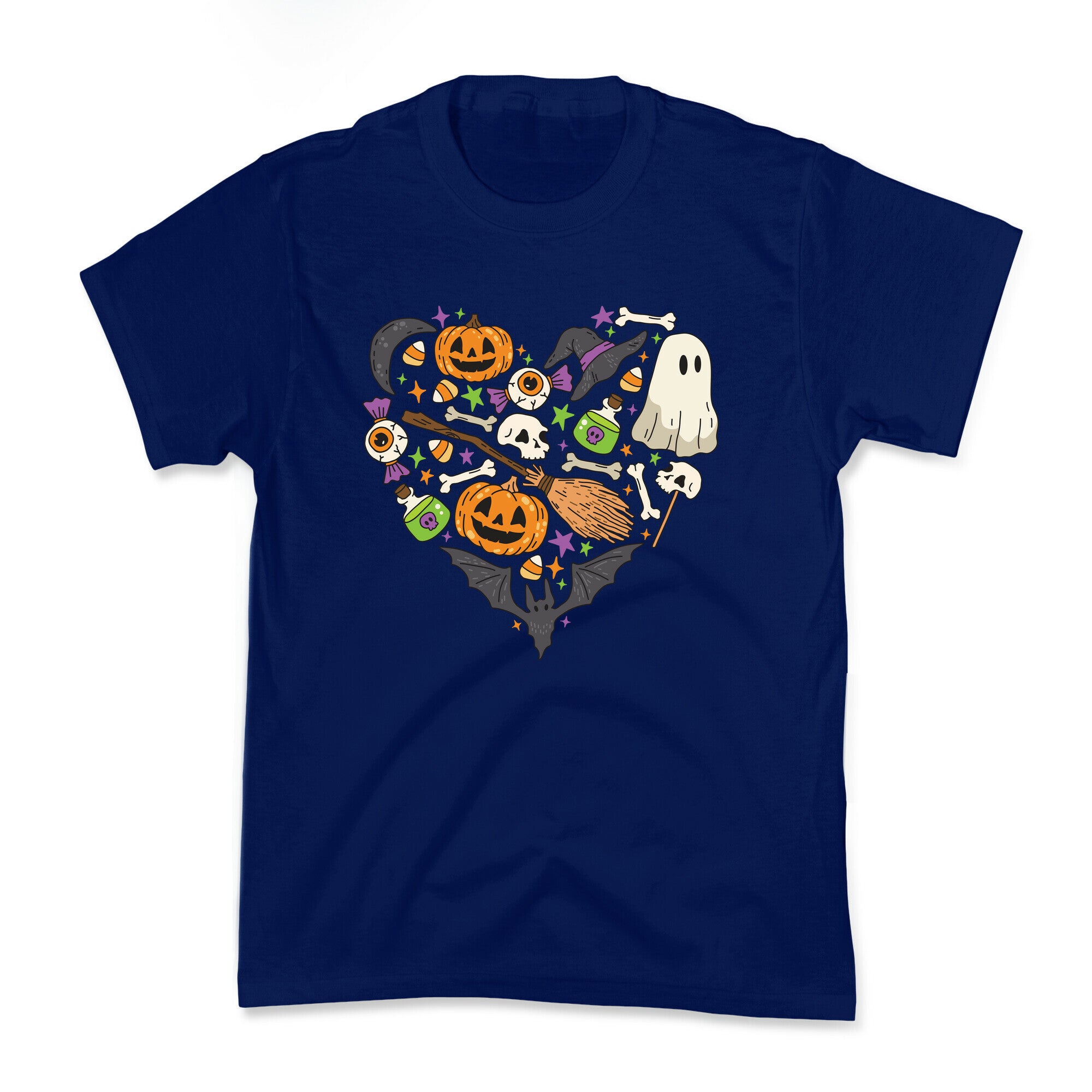 Halloween Heart Kids Tee
