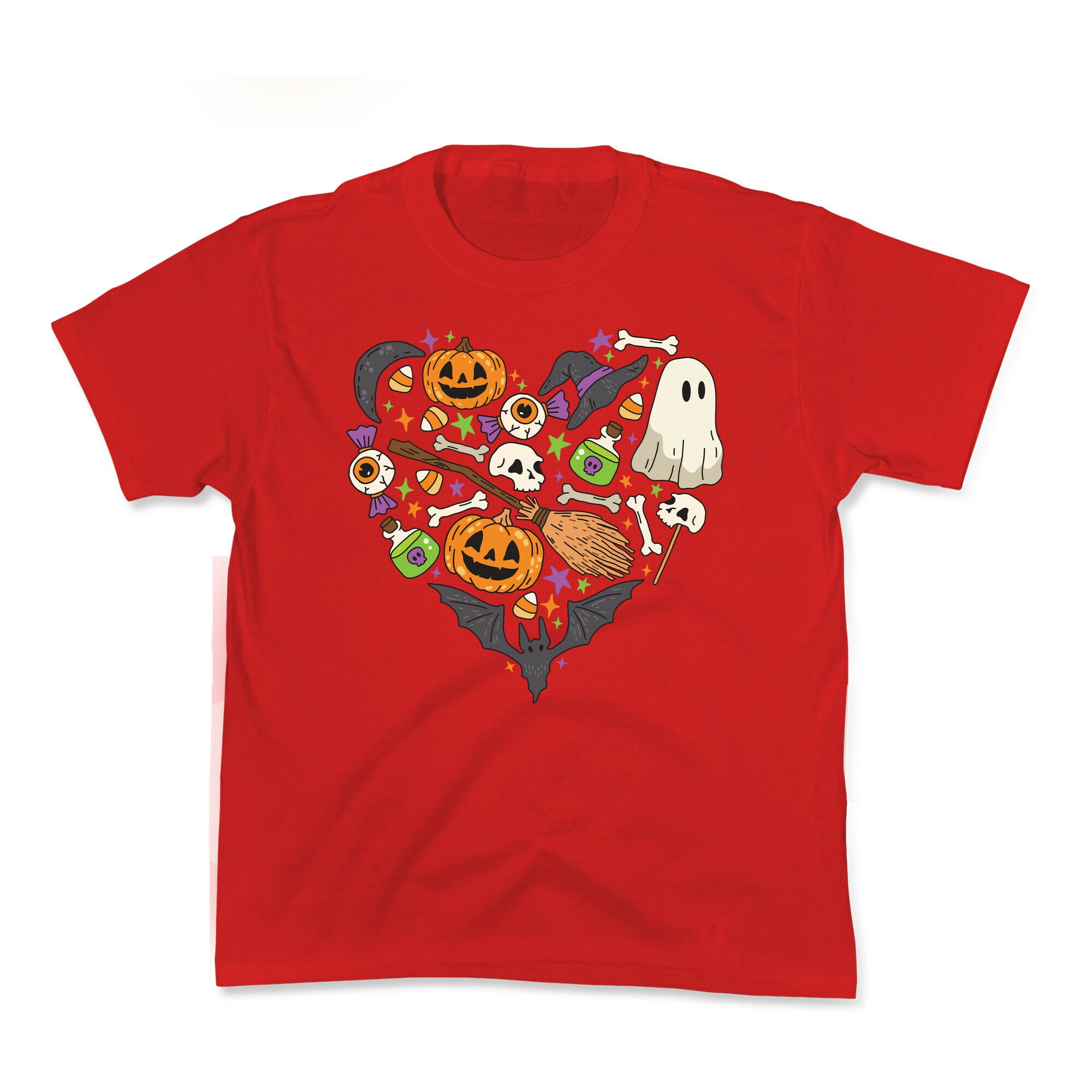 Halloween Heart Kids Tee