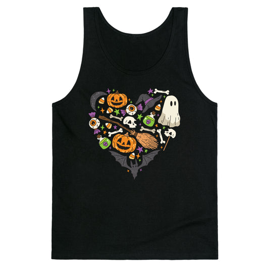 Halloween Heart Tank Top