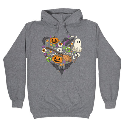 Halloween Heart Hoodie