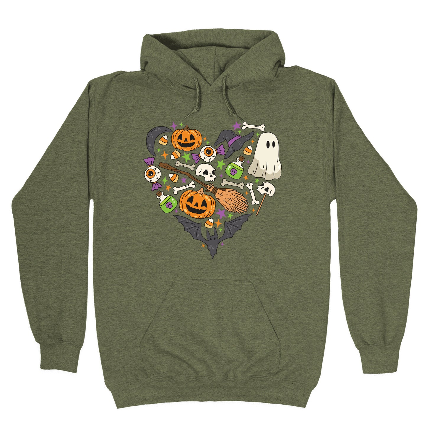 Halloween Heart Hoodie