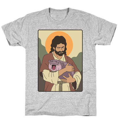 Moo Deng Jesus T-Shirt