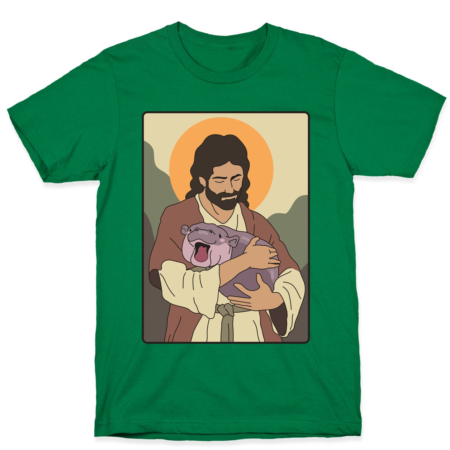 Moo Deng Jesus T-Shirt