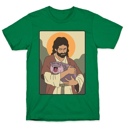 Moo Deng Jesus T-Shirt