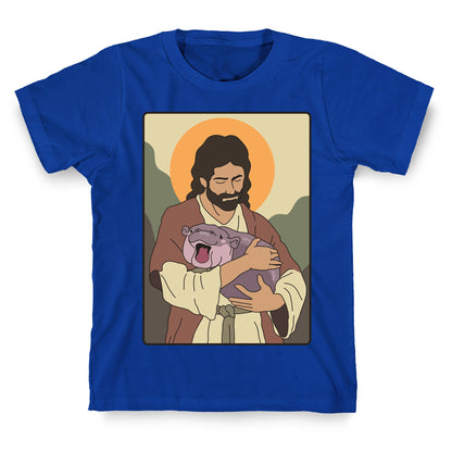 Moo Deng Jesus T-Shirt