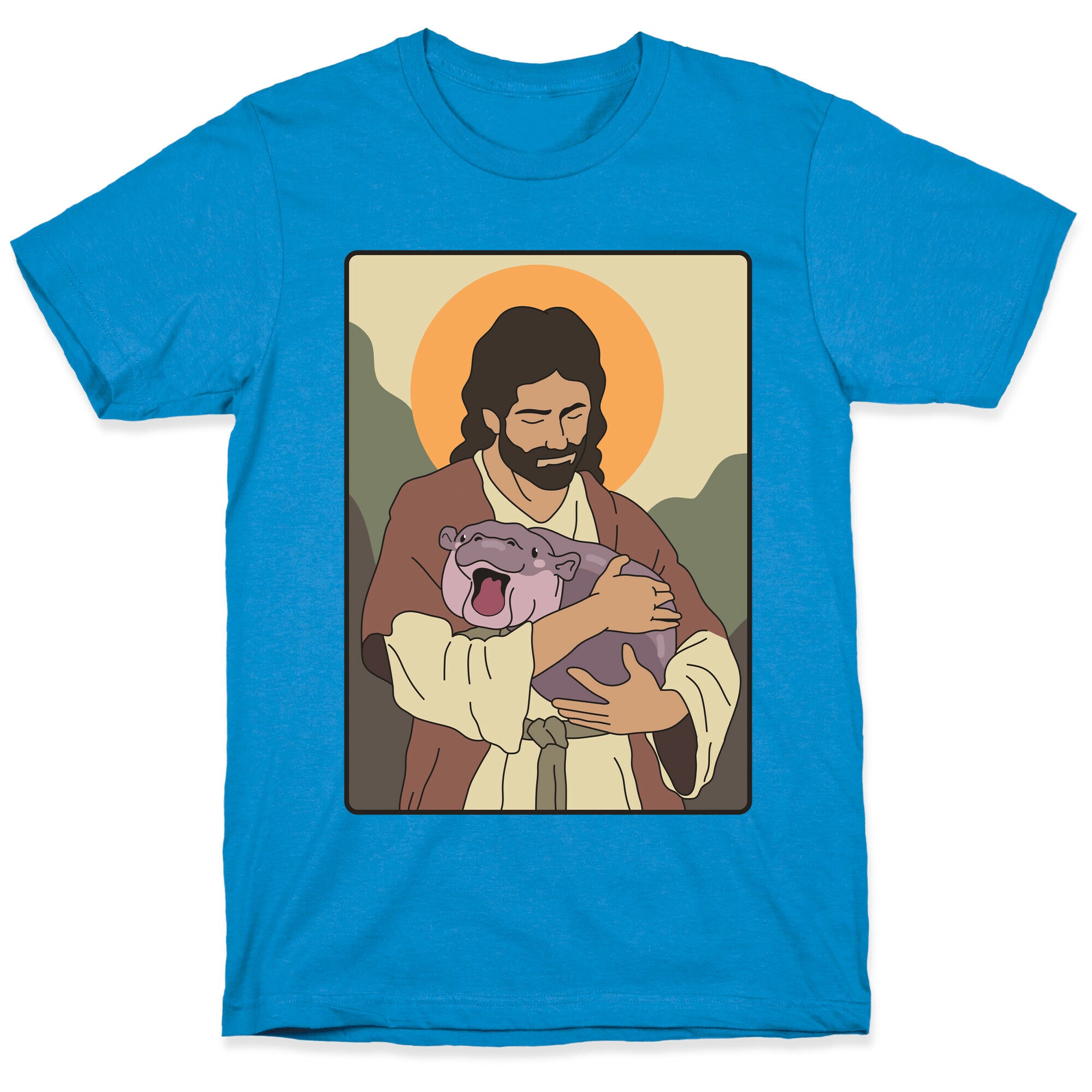 Moo Deng Jesus T-Shirt