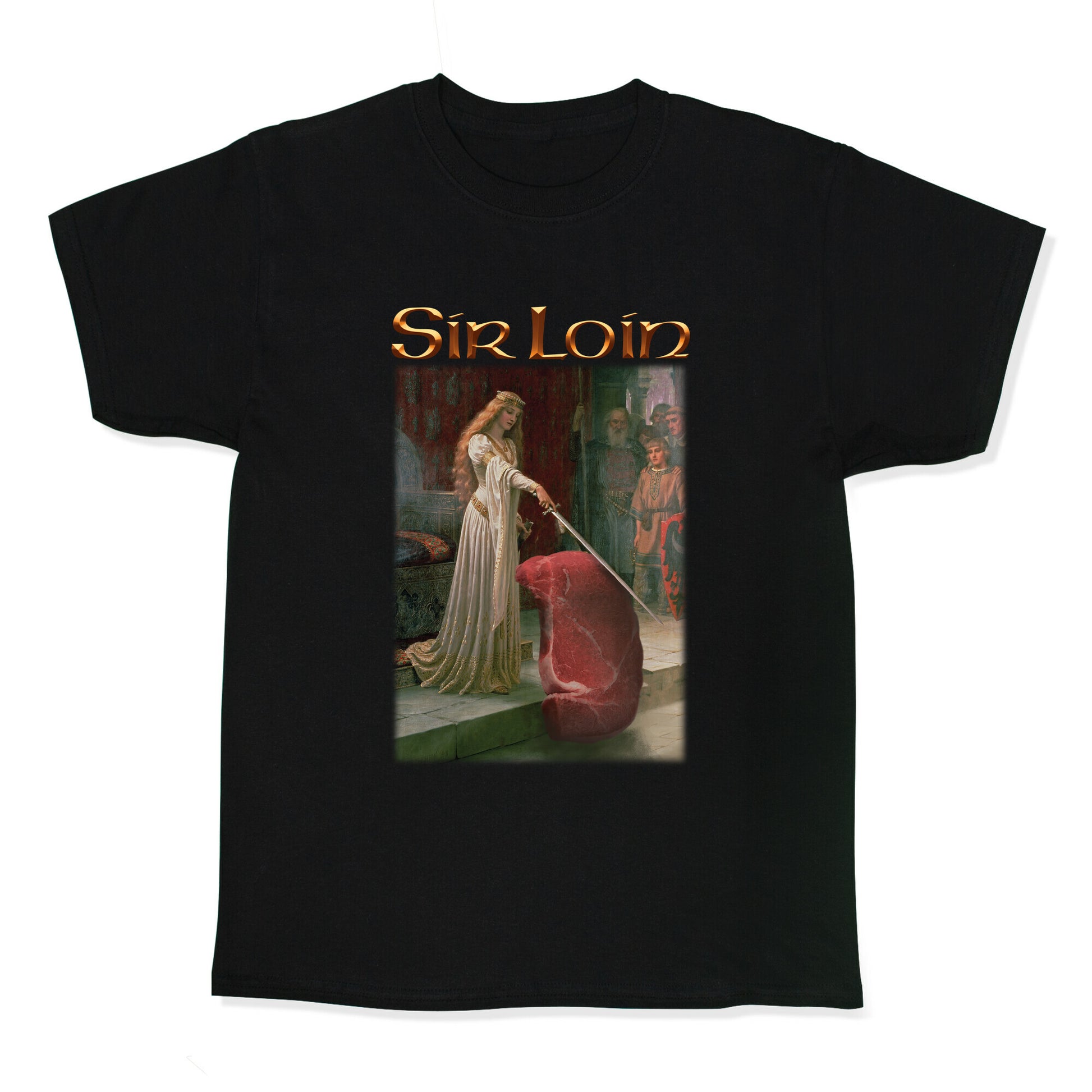 Sir Loin Steak Meme Kids Tee