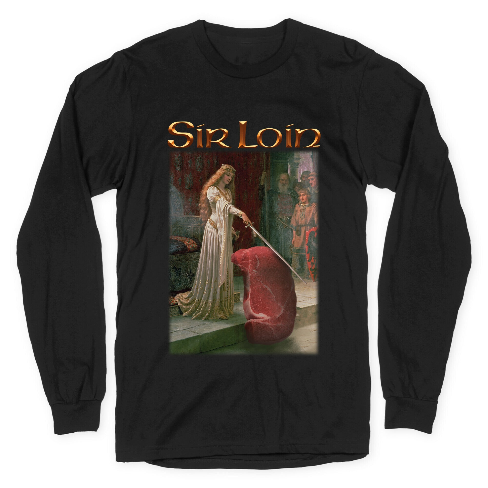 Sir Loin Steak Meme Longsleeve Tee