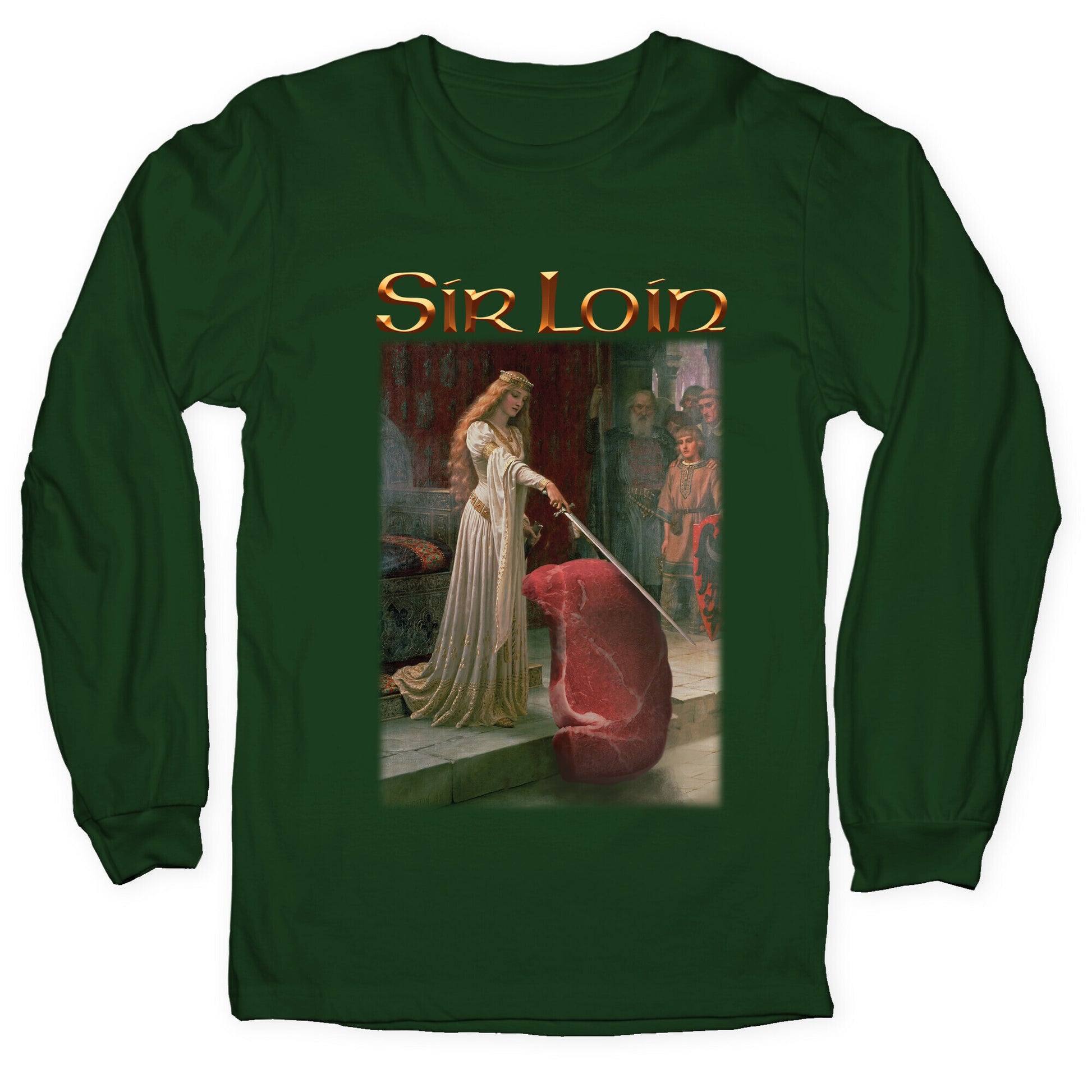 Sir Loin Steak Meme Longsleeve Tee