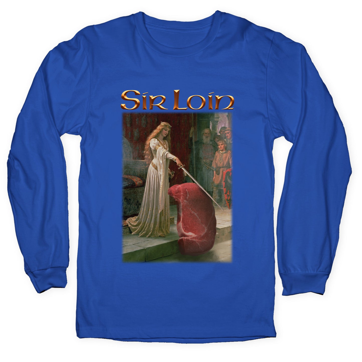 Sir Loin Steak Meme Longsleeve Tee