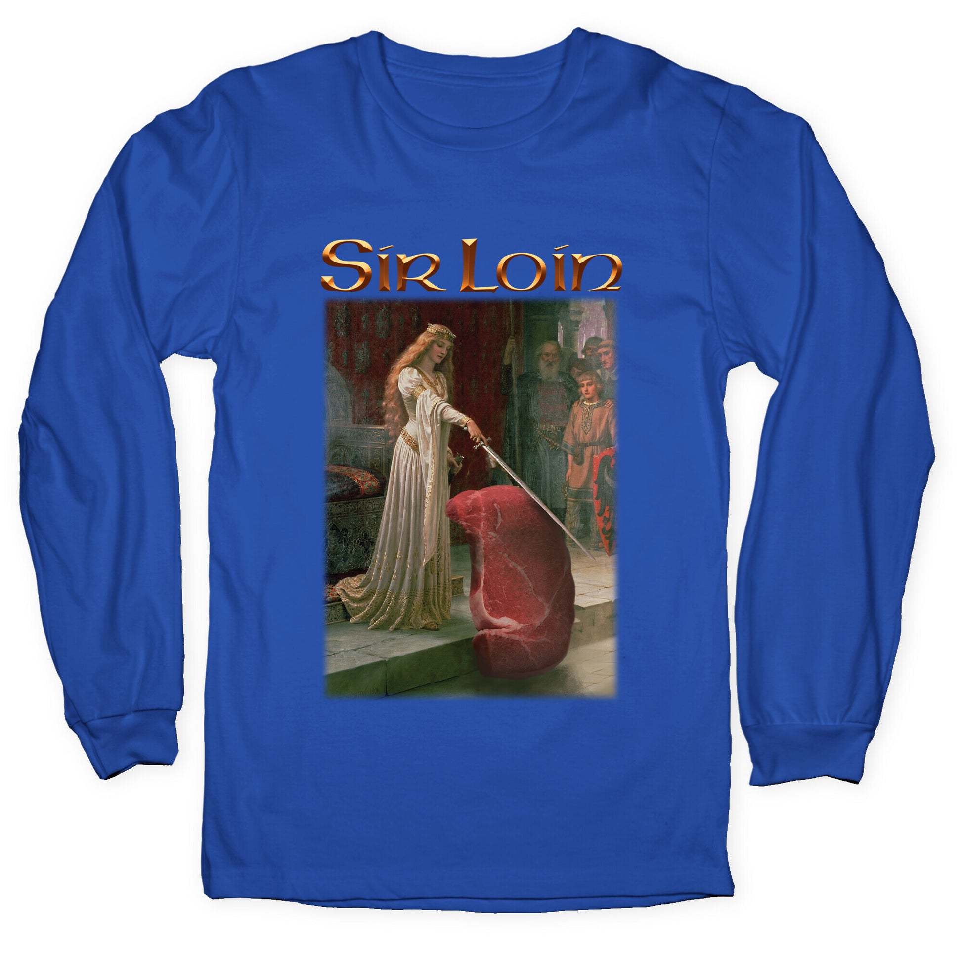 Sir Loin Steak Meme Longsleeve Tee
