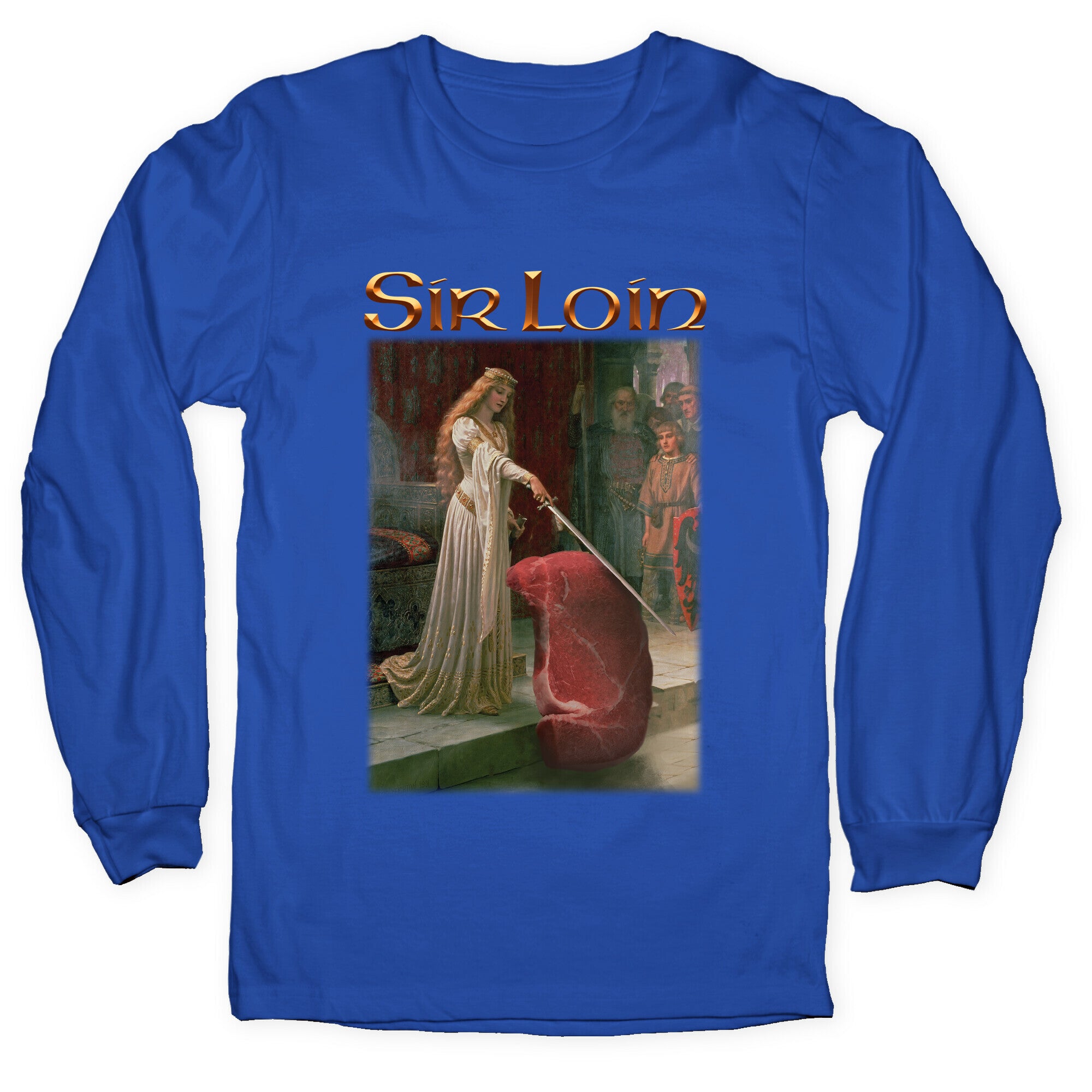 Sir Loin Steak Meme Longsleeve Tee