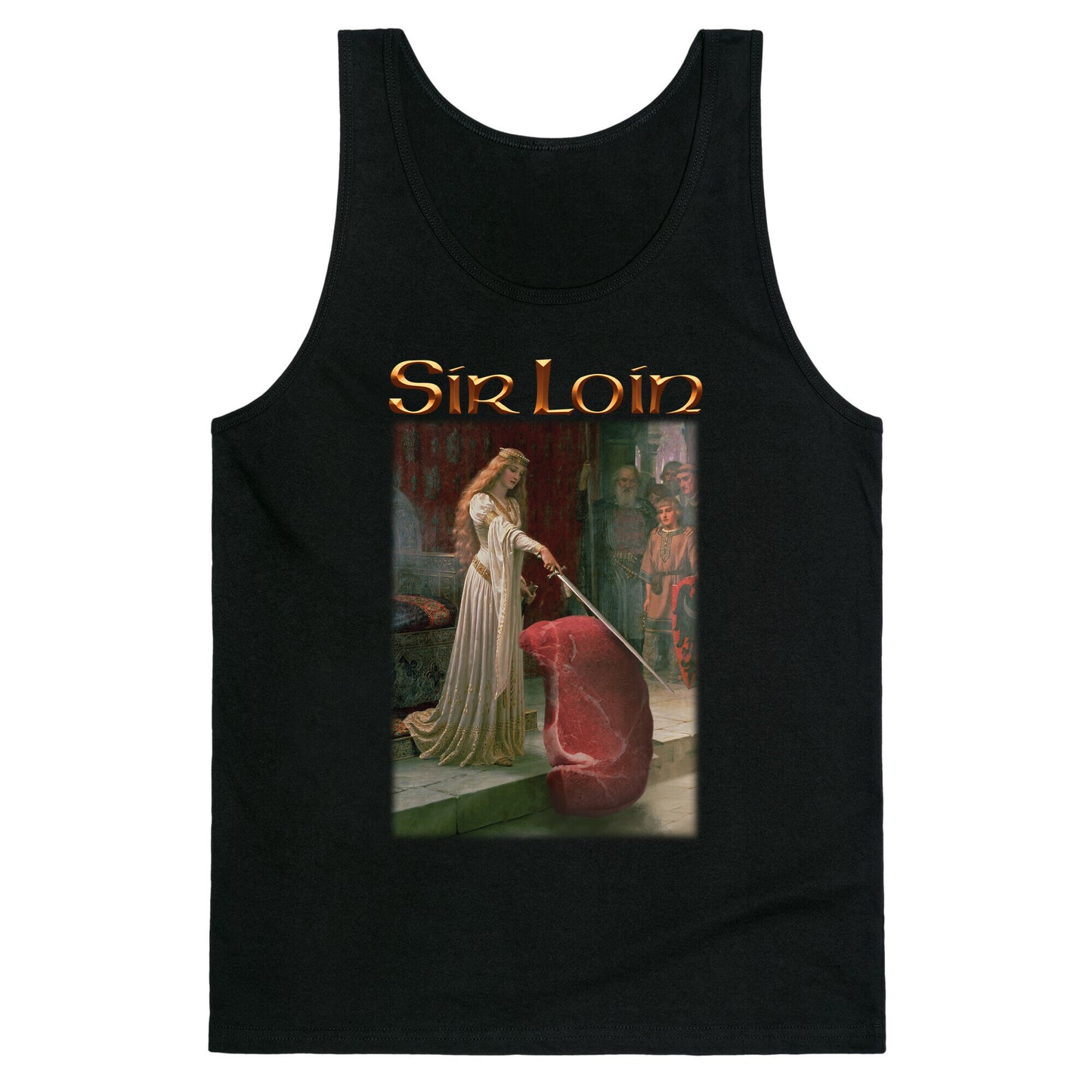 Sir Loin Steak Meme Tank Top