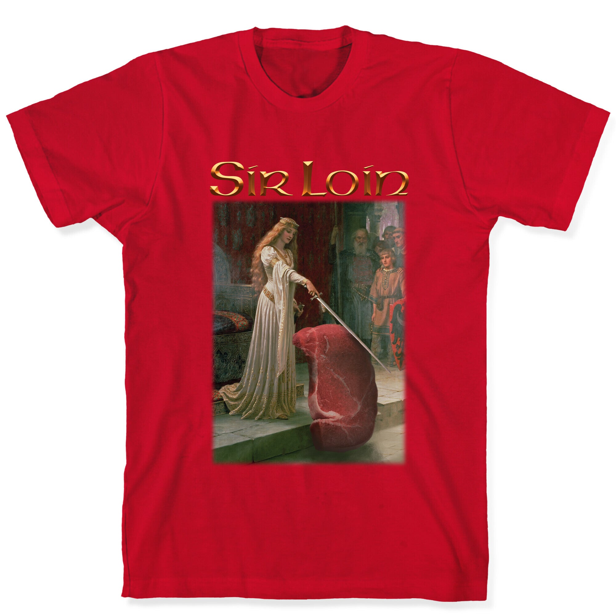 Sir Loin Steak Meme T-Shirt