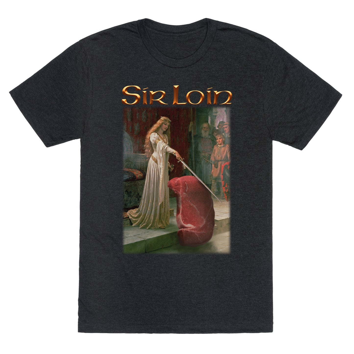 Sir Loin Steak Meme Unisex Triblend Tee