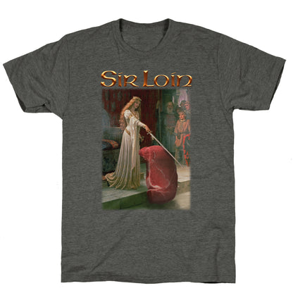 Sir Loin Steak Meme Unisex Triblend Tee