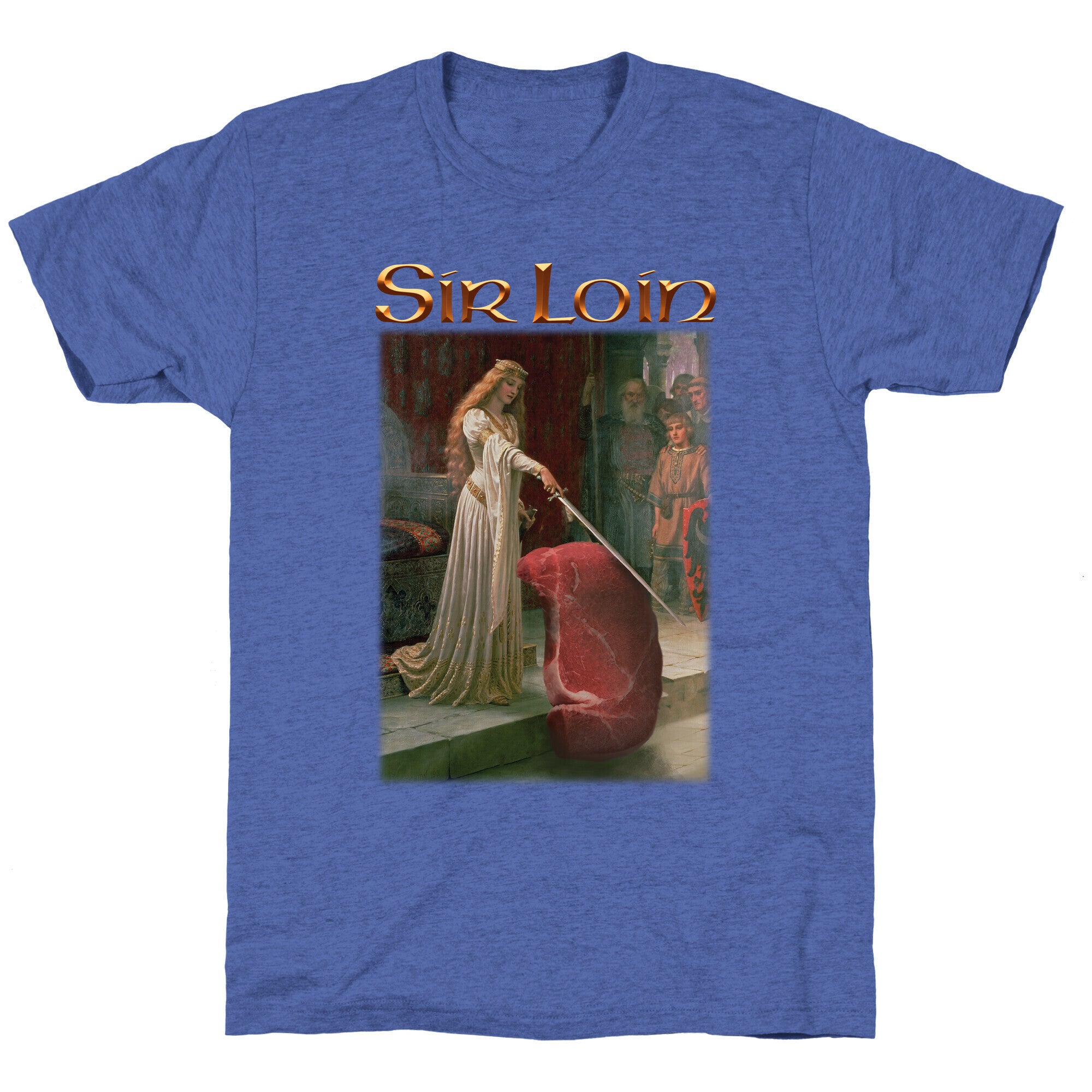Sir Loin Steak Meme Unisex Triblend Tee