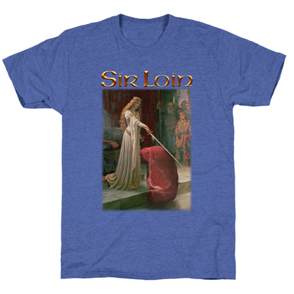 Sir Loin Steak Meme Unisex Triblend Tee