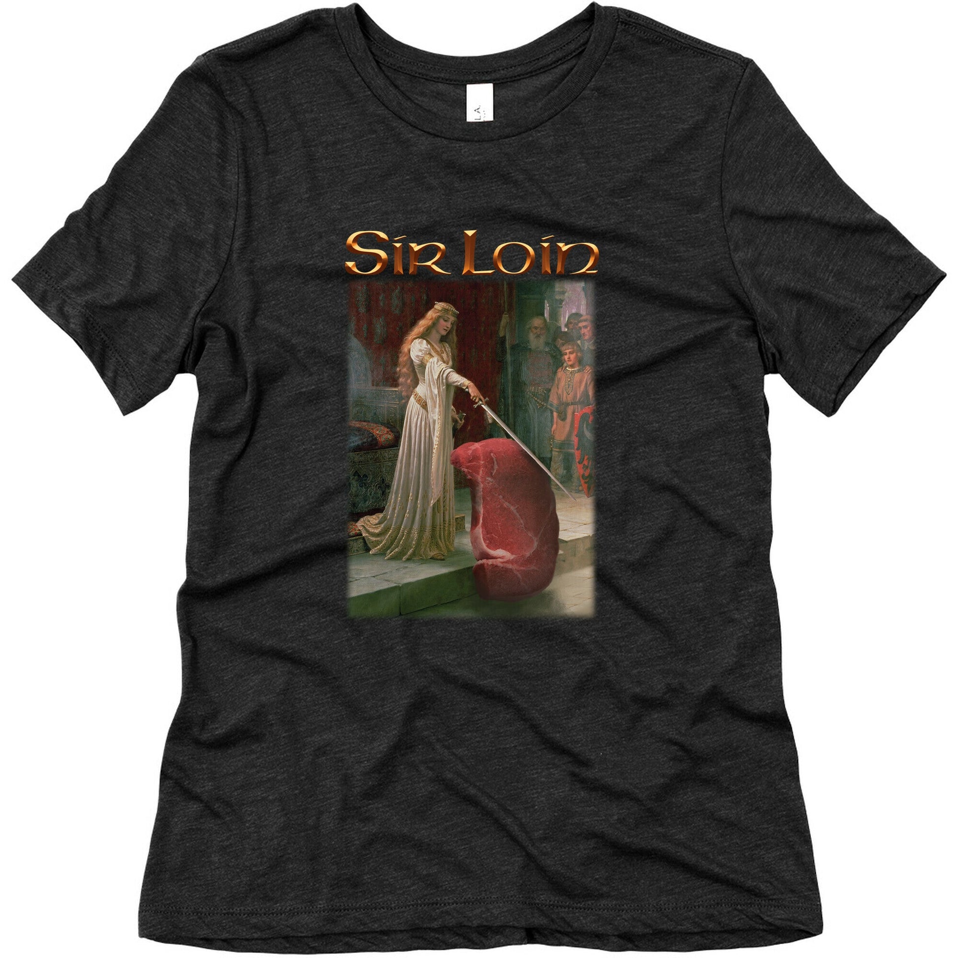 Sir Loin Steak Meme Womens Triblend Tee