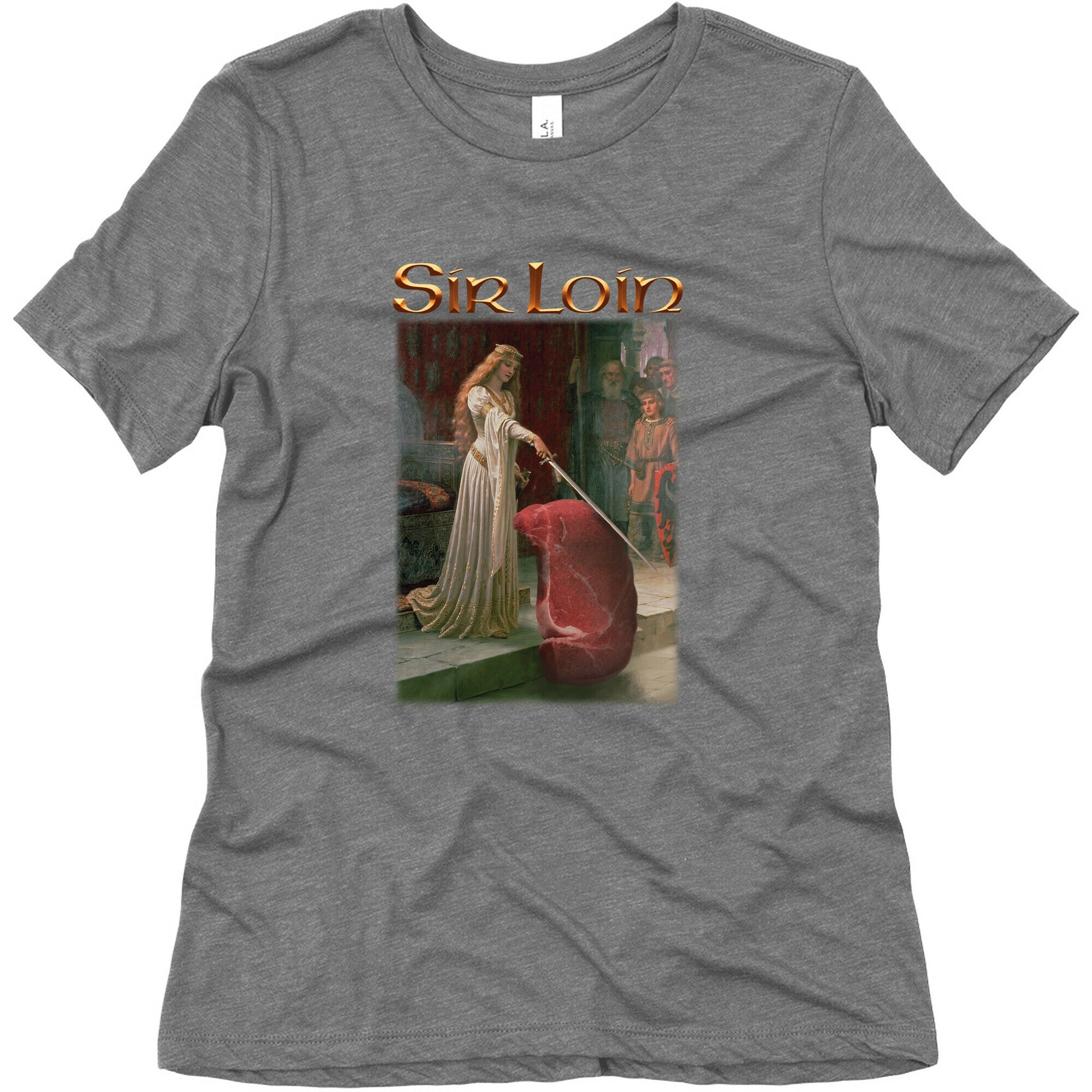 Sir Loin Steak Meme Womens Triblend Tee