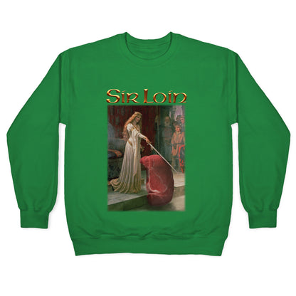 Sir Loin Steak Meme Crewneck Sweatshirt