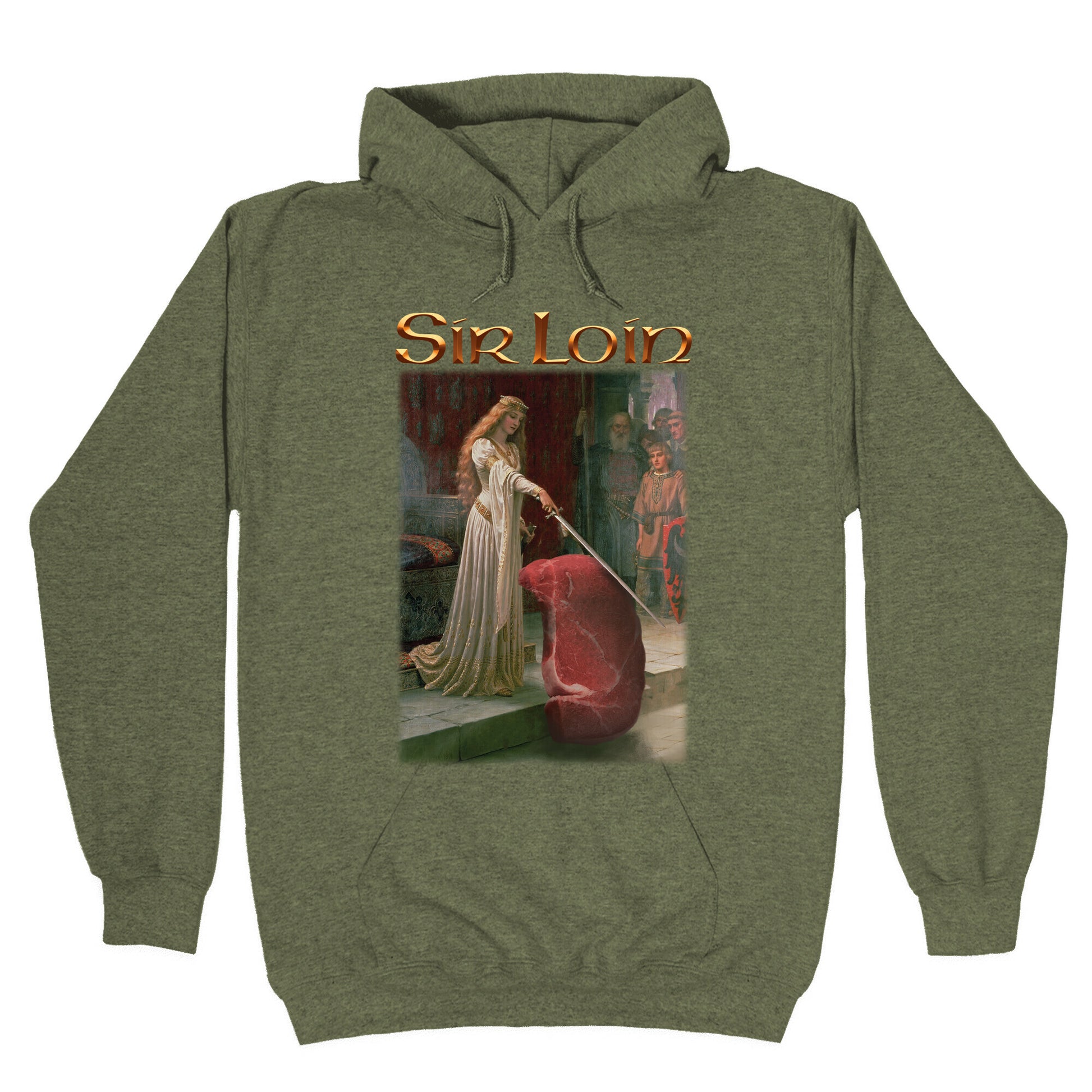 Sir Loin Steak Meme Hoodie