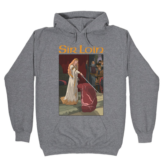 Sir Loin Steak Meme Cartoon Hoodie