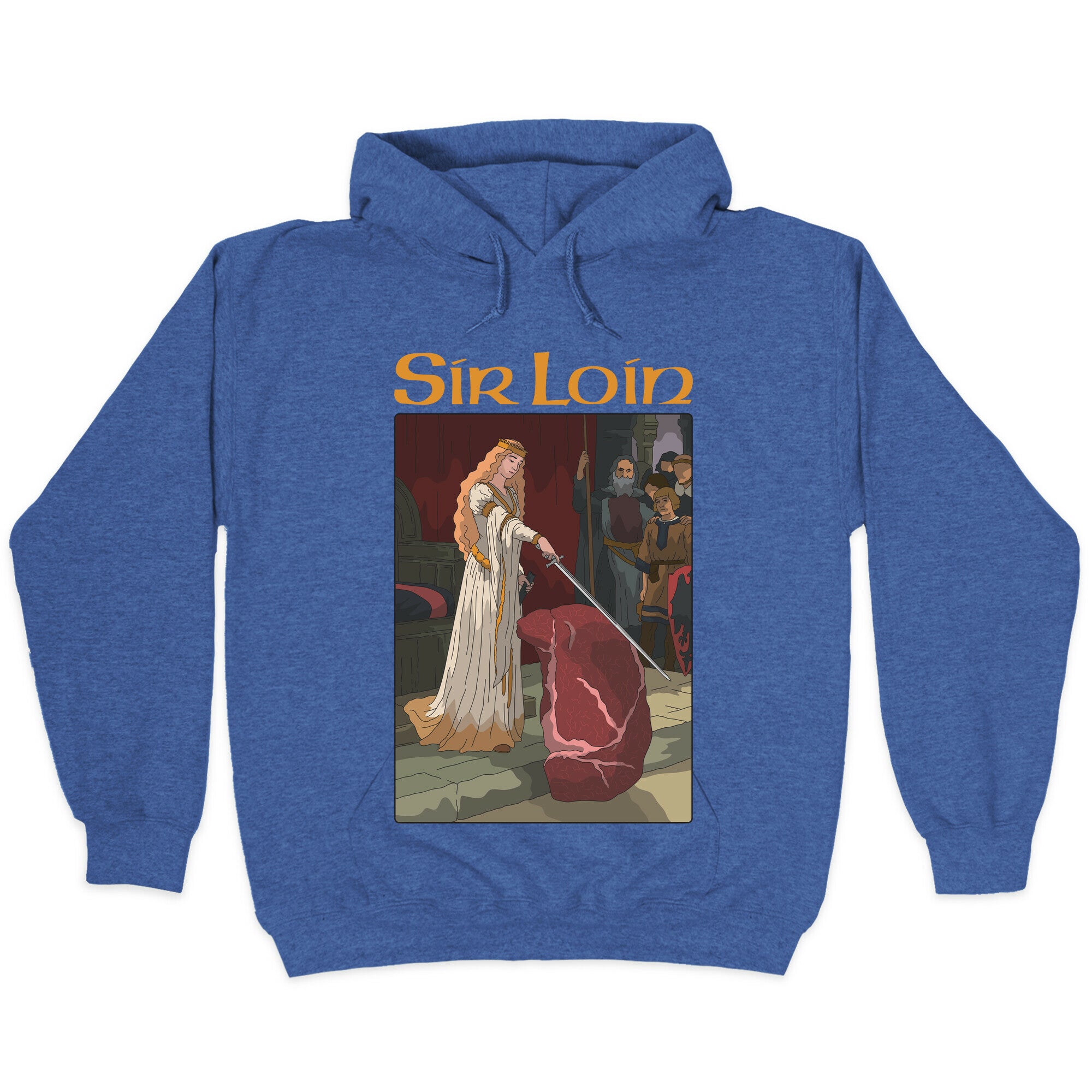 Sir Loin Steak Meme Cartoon Hoodie