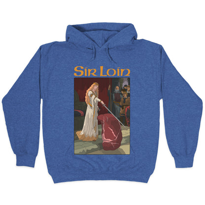 Sir Loin Steak Meme Cartoon Hoodie