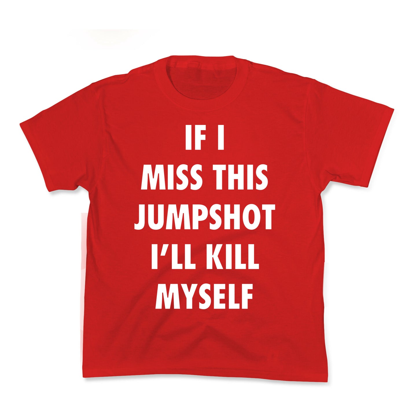 If I Miss This Jumpshot Kids Tee