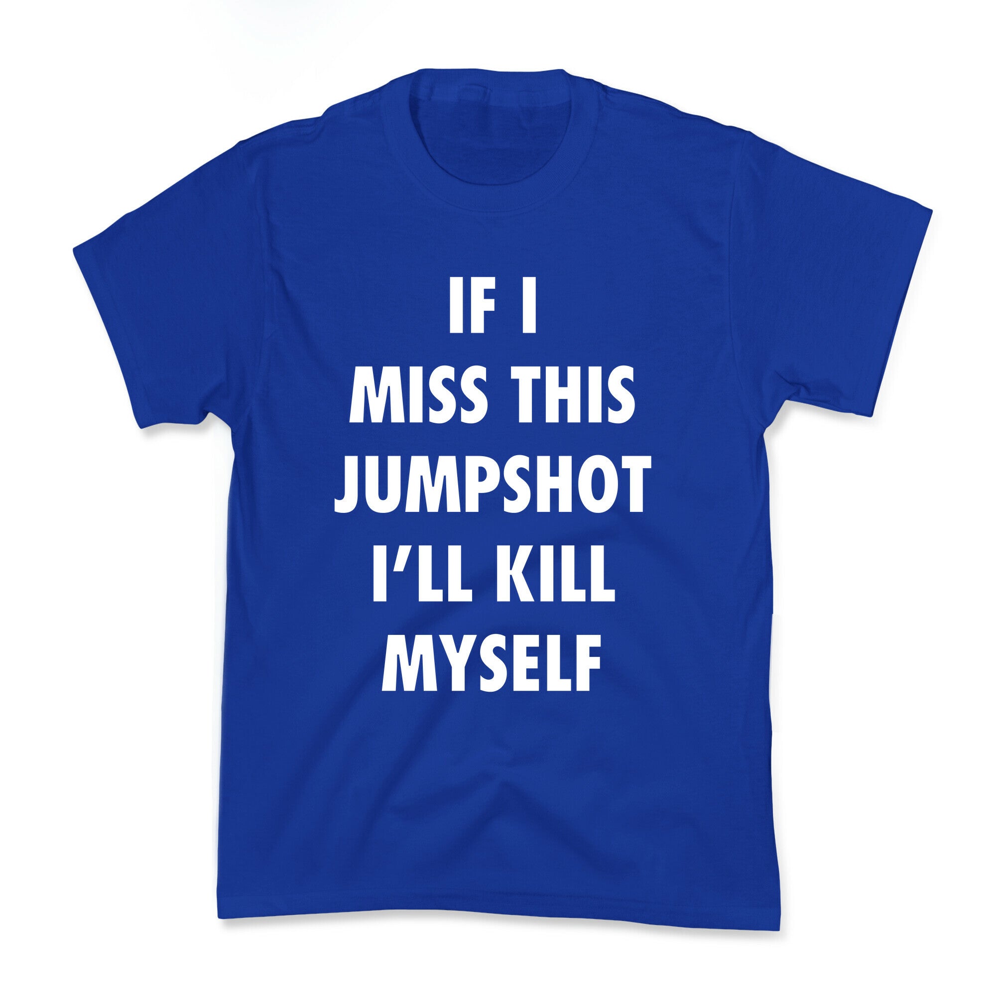 If I Miss This Jumpshot Kids Tee