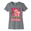 In October We Wear Pink Womens Cotton Tee