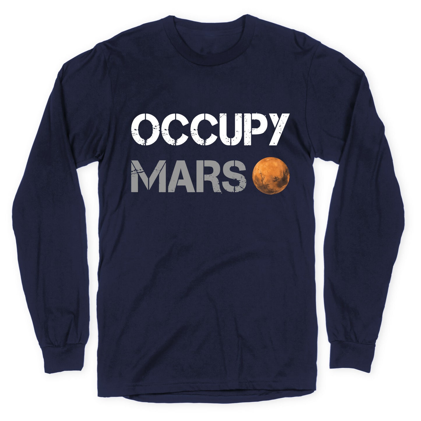 Occupy Mars Longsleeve Tee