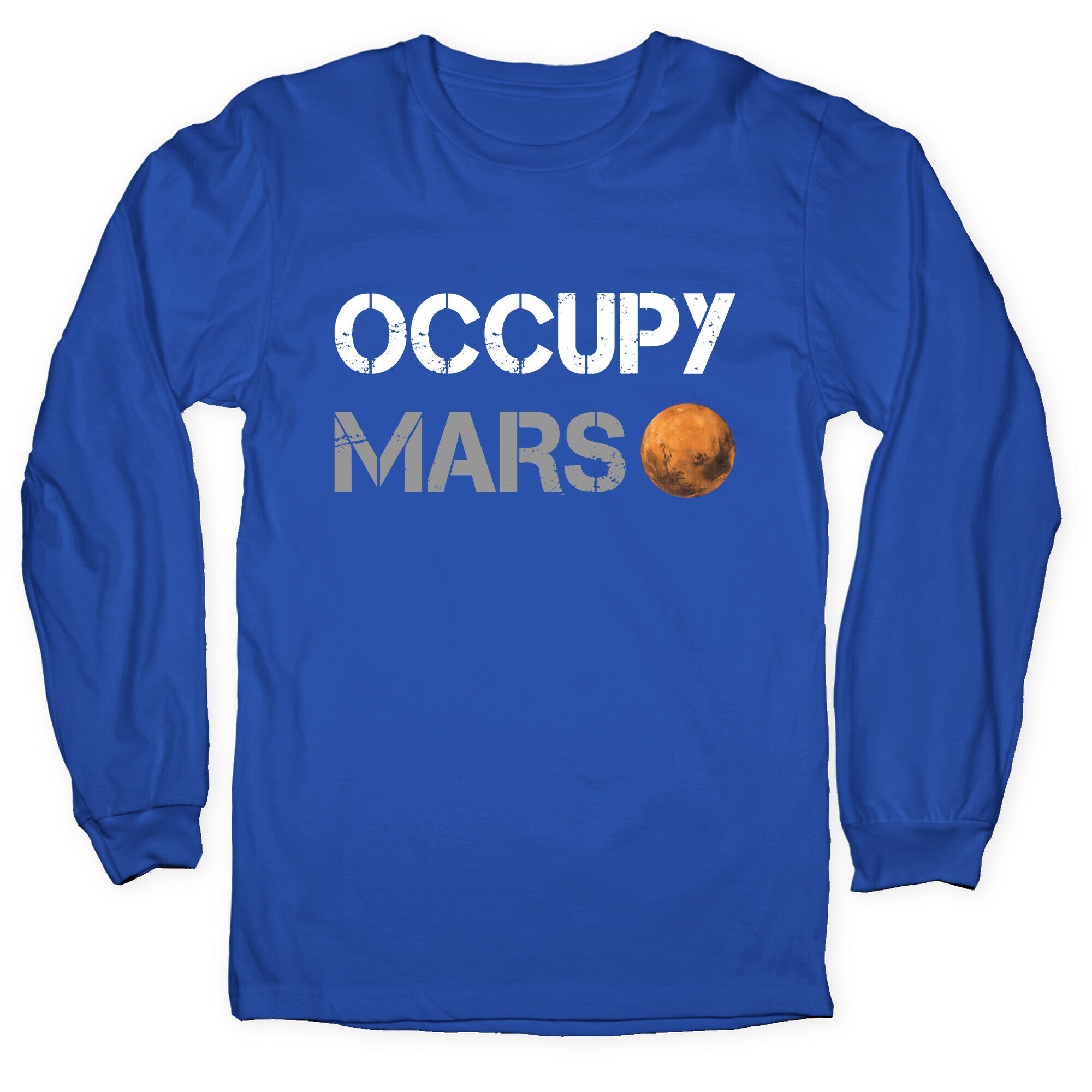Occupy Mars Longsleeve Tee